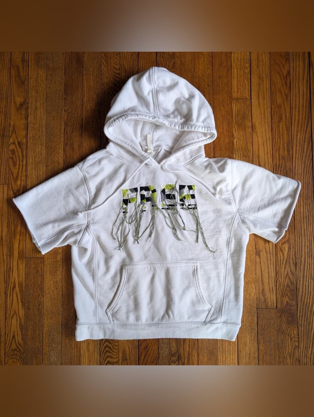 Free People Movement Freestyle Hoodie Sweatshirt Short Sleeve